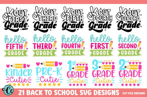 21 Back to School SVG Bundle, Grade SVG: A Practical Asset for Educators and Creative Entrepreneurs