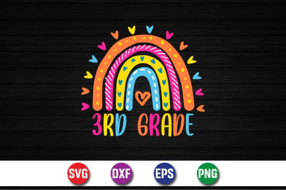 3rd Grade SVG Design Back to School