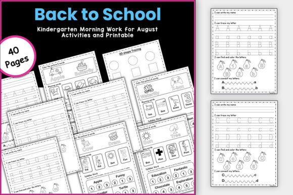 August Morning Work - Back to School