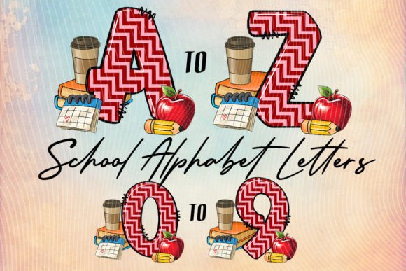 Back to School Alphabet Letters Numbers: A Practical Design Asset for Modern Creators