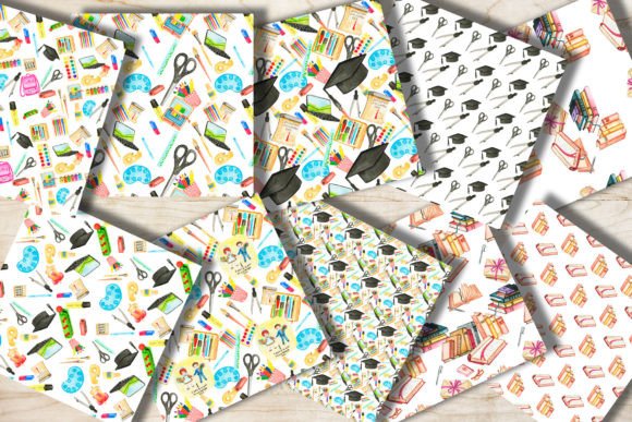 Back to School Digital Paper Teacher