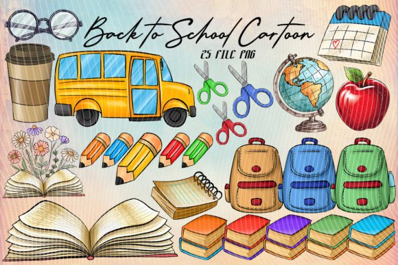Back to School T-Shirt PNG Designs