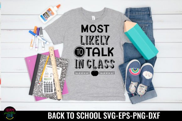 Most Likely to I Back to School SVG